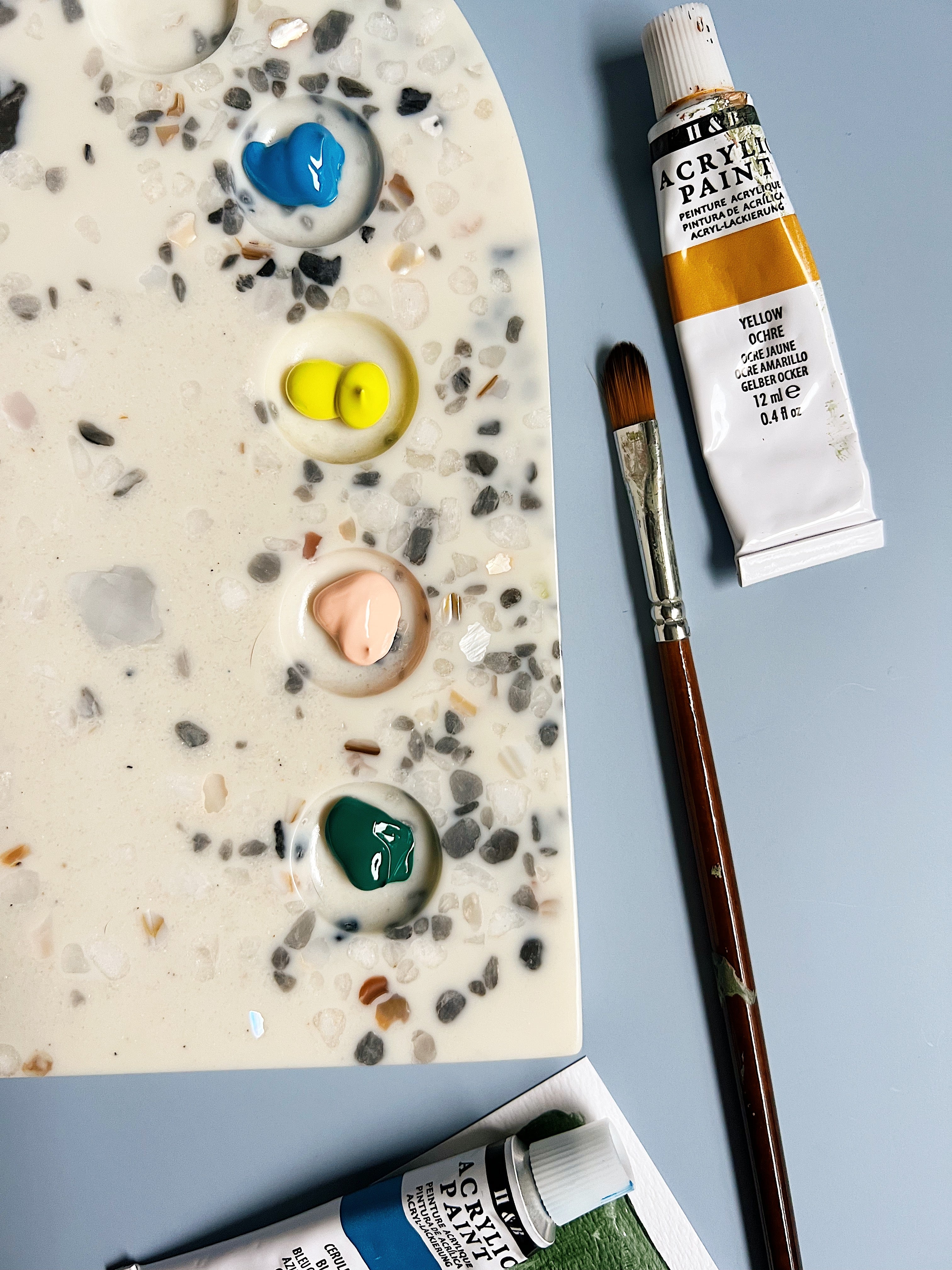 Terrazzo Paint Palette – Cate Paper Co.